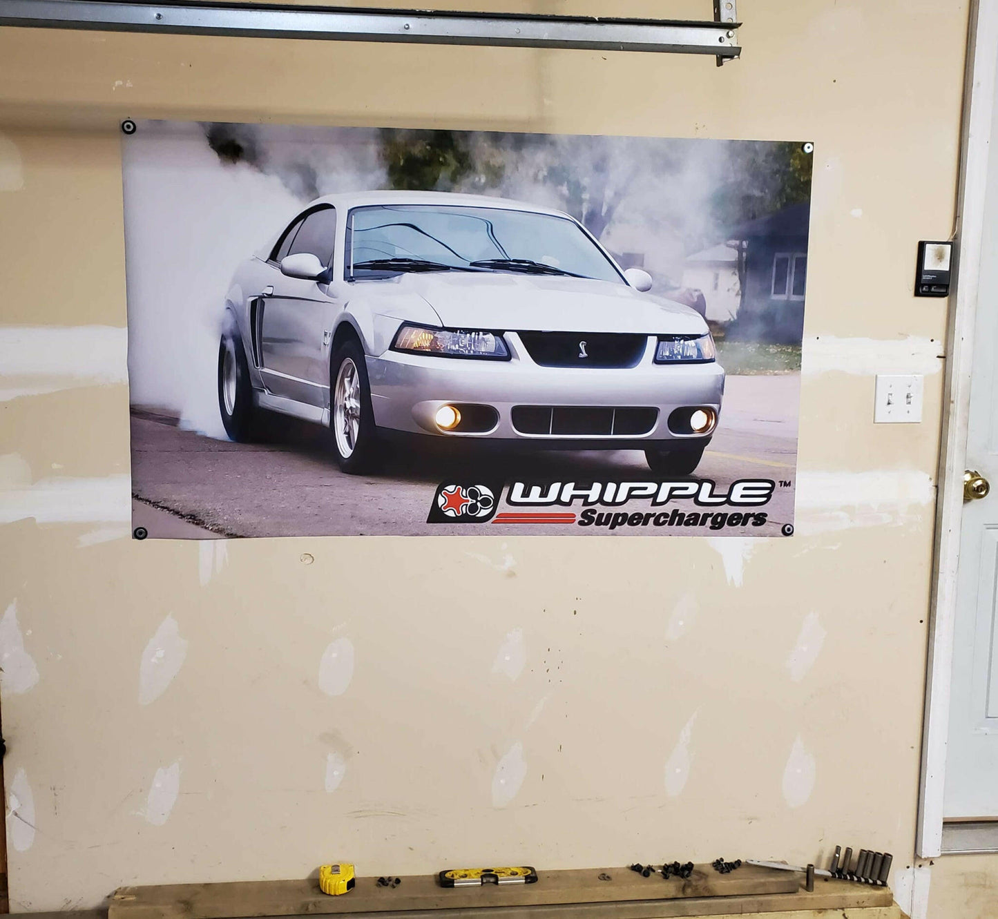 Mustang GT wall banner